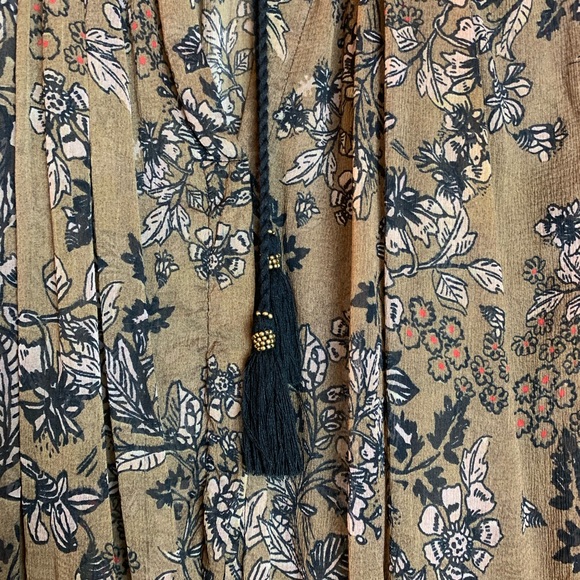 Free People Hendrix Floral Sheer Top - Picture 3 of 8